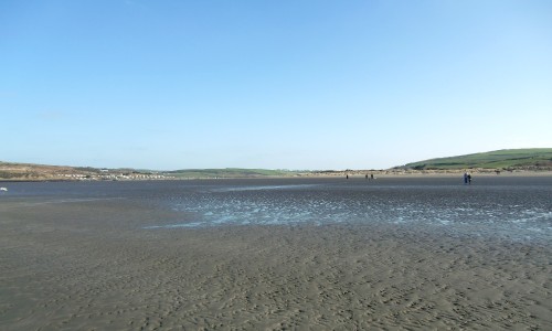 Poppit Sands beach