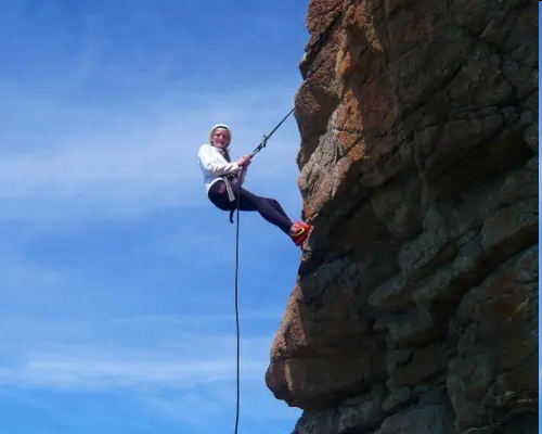 Abseiling at St Davids Head, Pembrokeshire